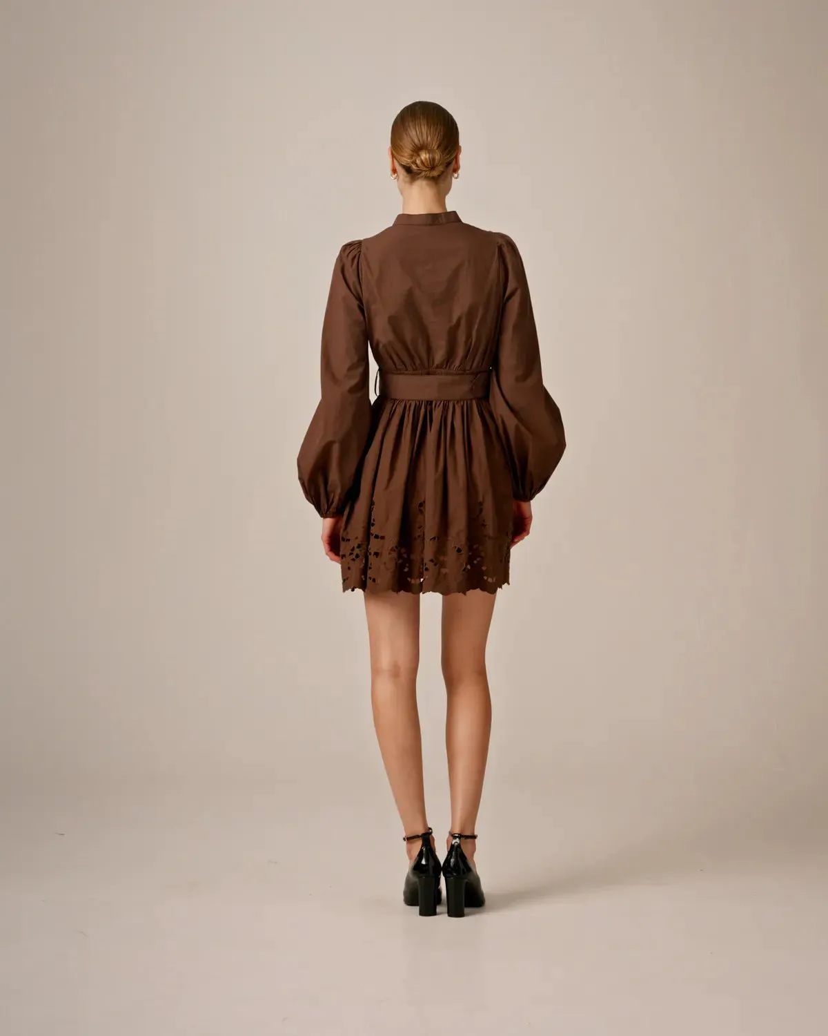 POPLIN SHIRT DRESS