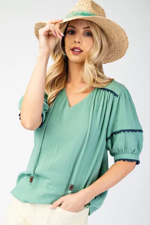 Puff Sleeve Top