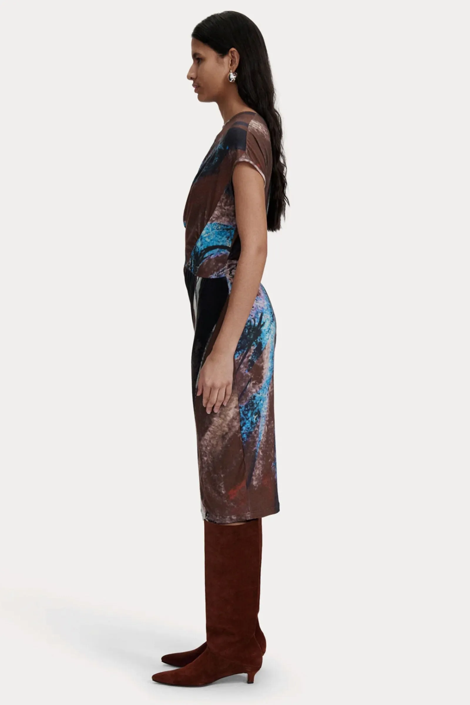 Rachel Comey Caskey Dress In Brown