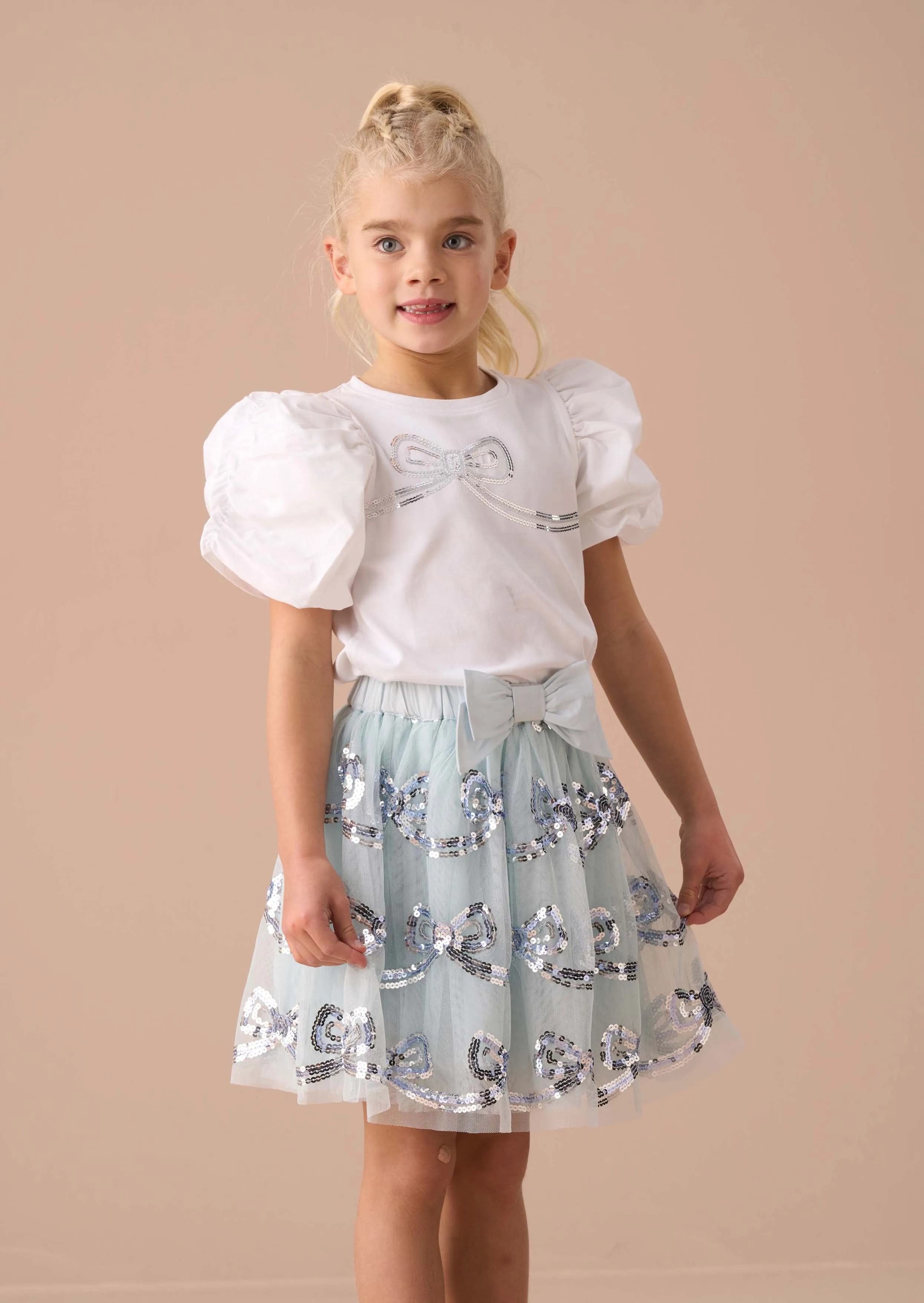 Reene White Puff Sleeve Top