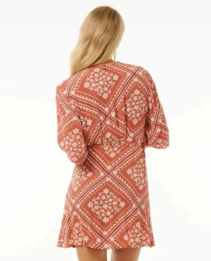 Ripcurl Women's Soleil Wrap Mini Dress