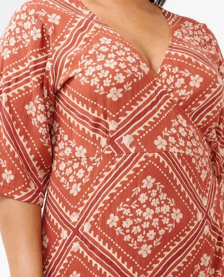 Ripcurl Women's Soleil Wrap Mini Dress