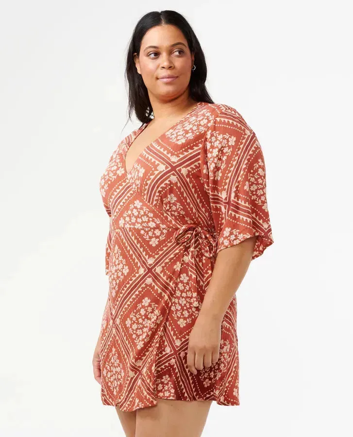 Ripcurl Women's Soleil Wrap Mini Dress