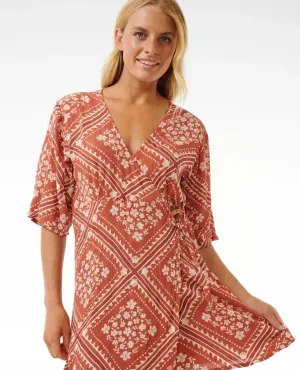 Ripcurl Women's Soleil Wrap Mini Dress
