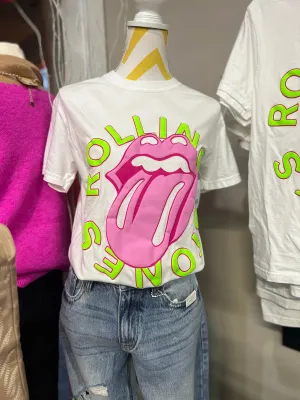 Rolling Stones Puff Print Tee