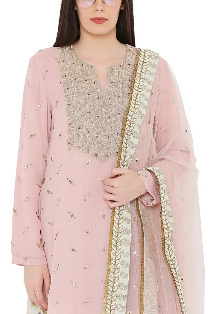 ROSE PINK SALWAR SET