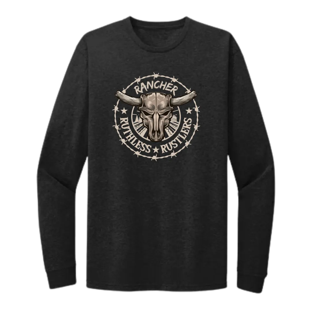 Ruthless Rustlers Rancher Long Sleeve T-Shirt