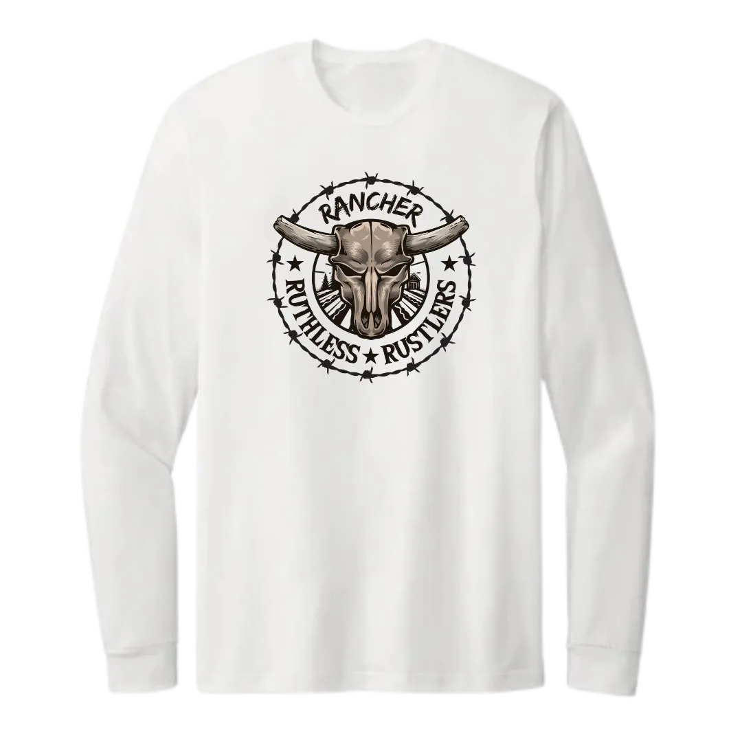 Ruthless Rustlers Rancher Long Sleeve T-Shirt