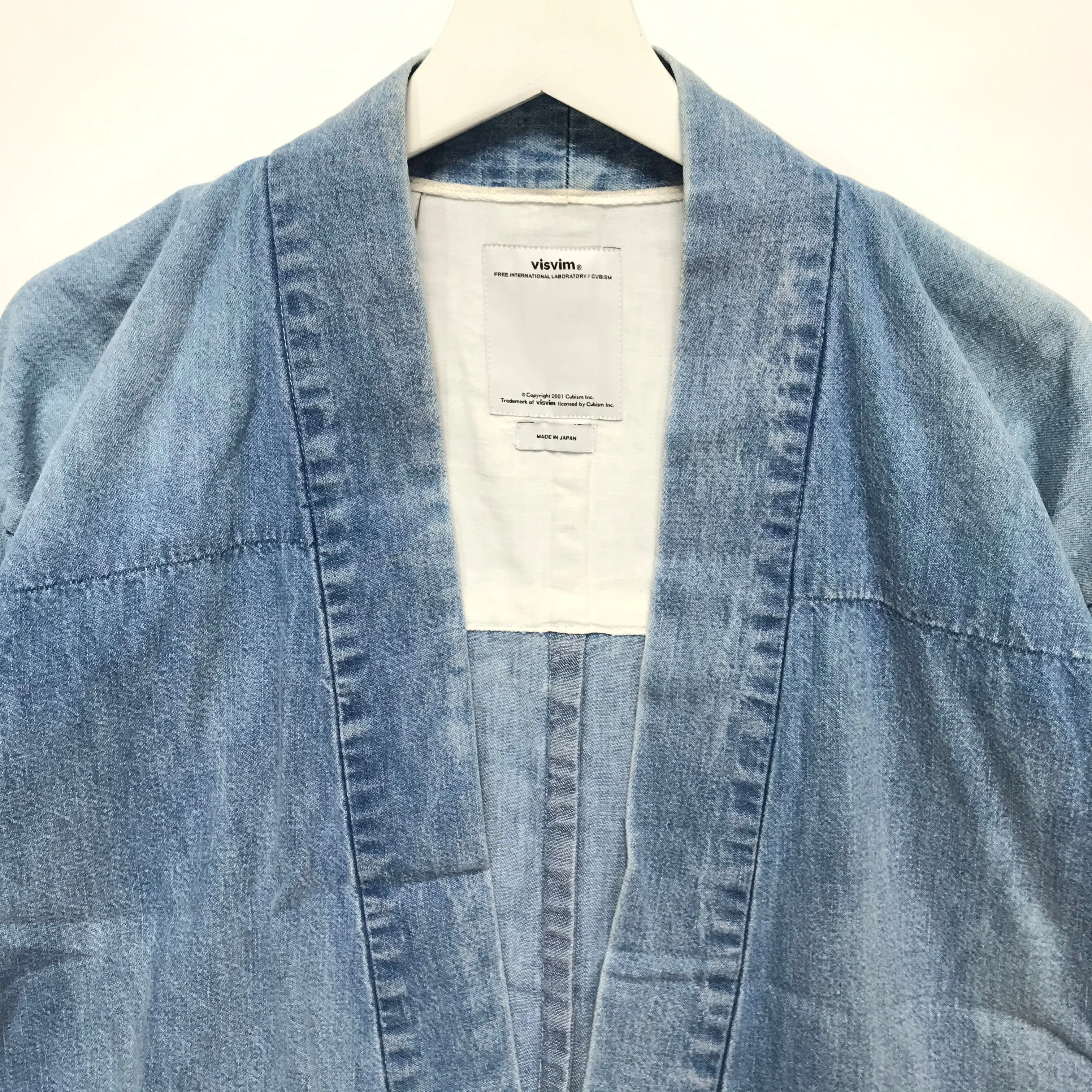 [S] Visvim 12AW SS Noragi Damaged Indigo