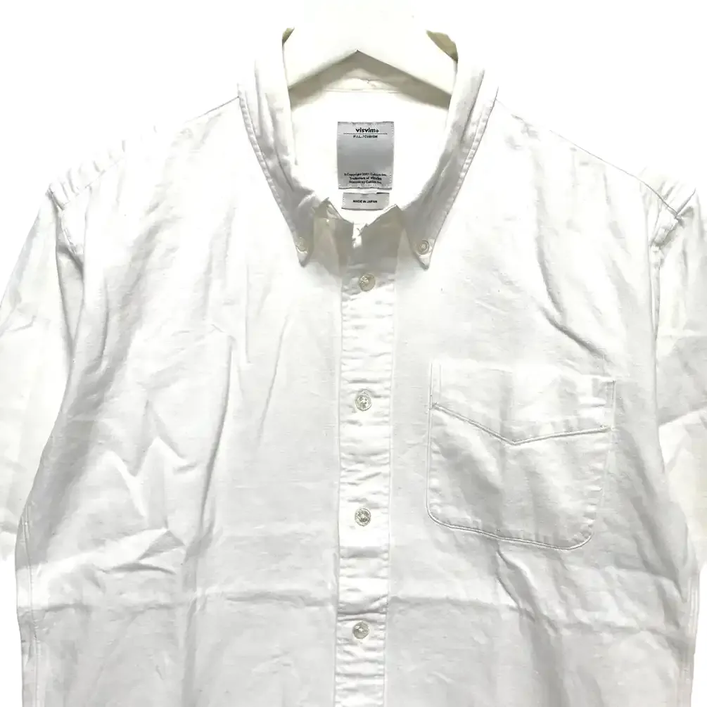 [S] VISVIM 13AW V V B.D. SHIRT L/S PIZI WHITE