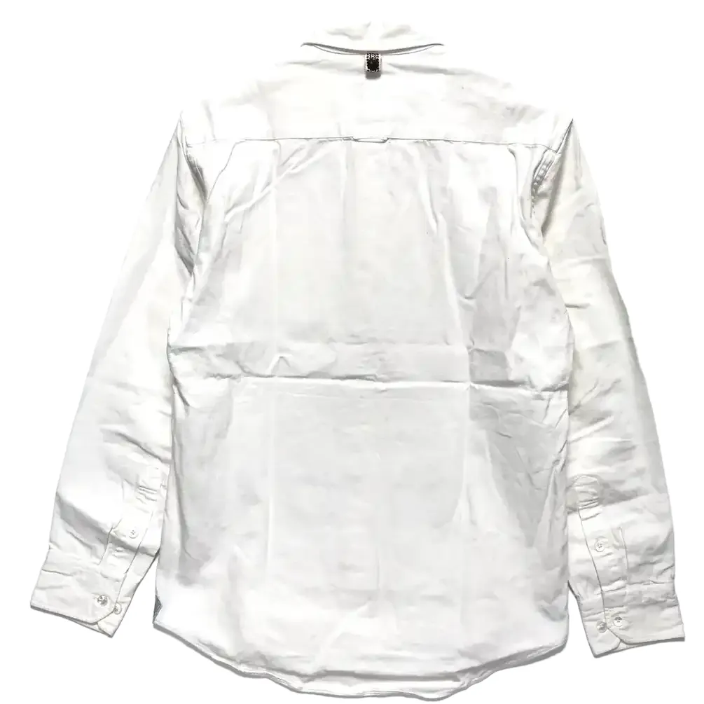 [S] VISVIM 13AW V V B.D. SHIRT L/S PIZI WHITE