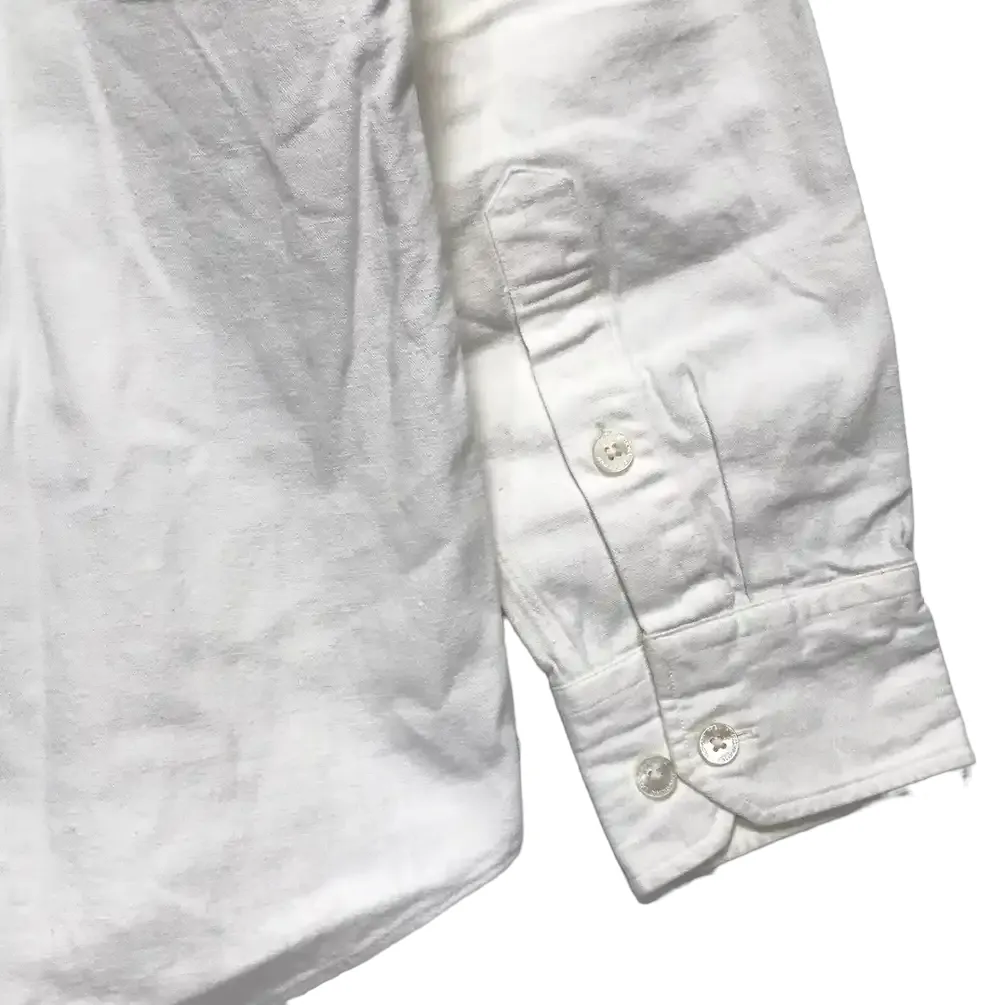 [S] VISVIM 13AW V V B.D. SHIRT L/S PIZI WHITE