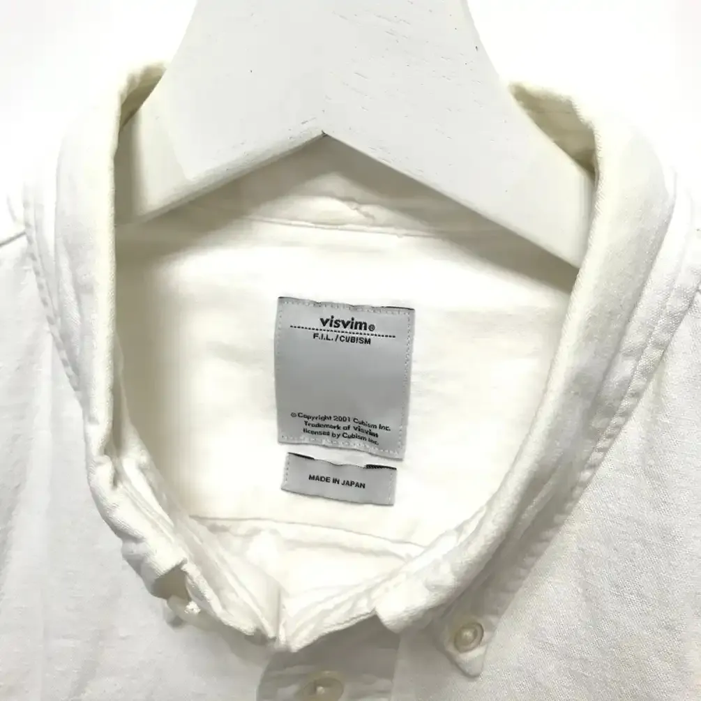 [S] VISVIM 13AW V V B.D. SHIRT L/S PIZI WHITE