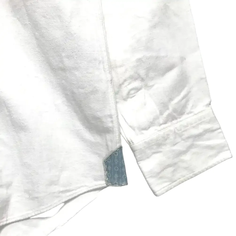 [S] VISVIM 13AW V V B.D. SHIRT L/S PIZI WHITE