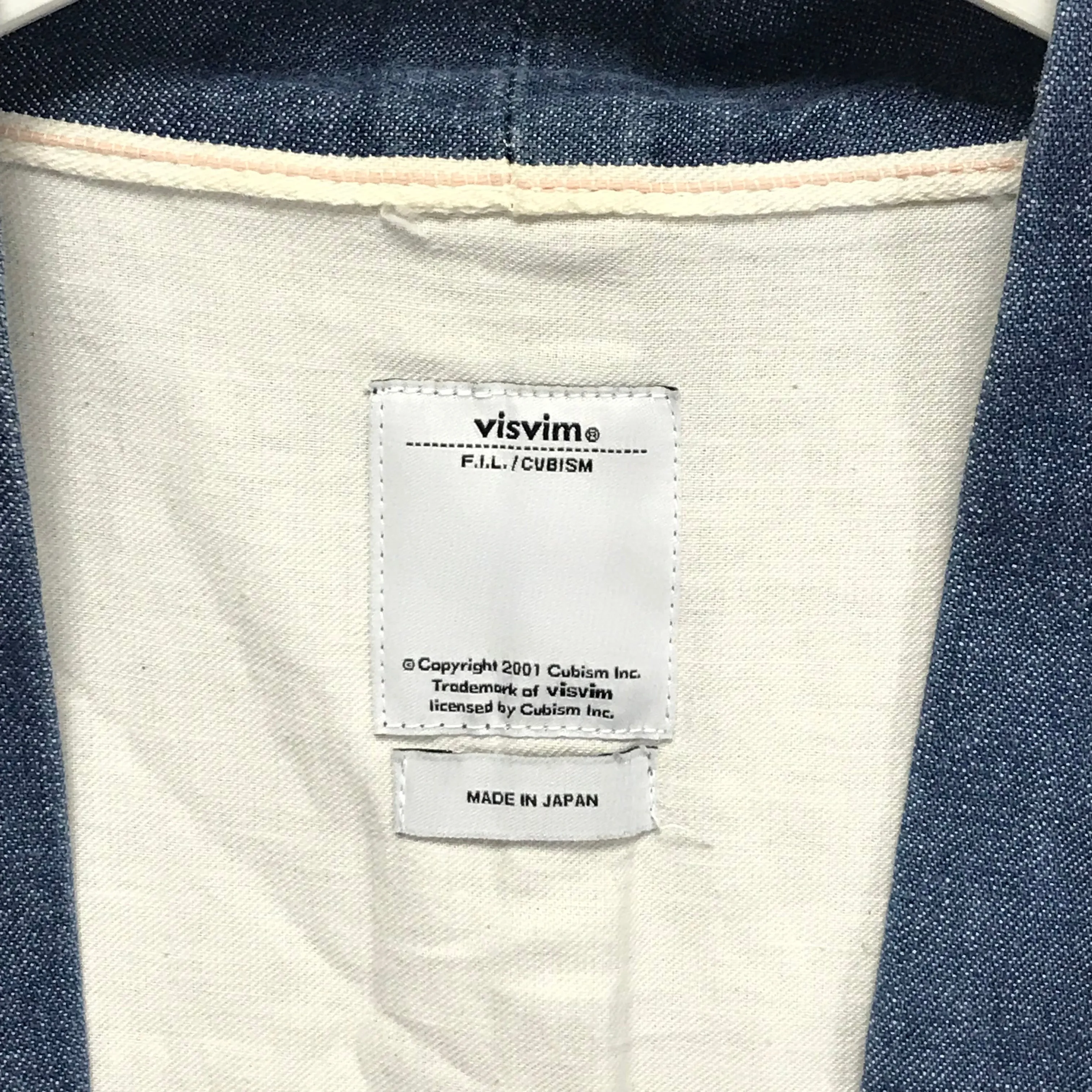 [S] Visvim 15SS Noragi Shirt Indigo One Wash