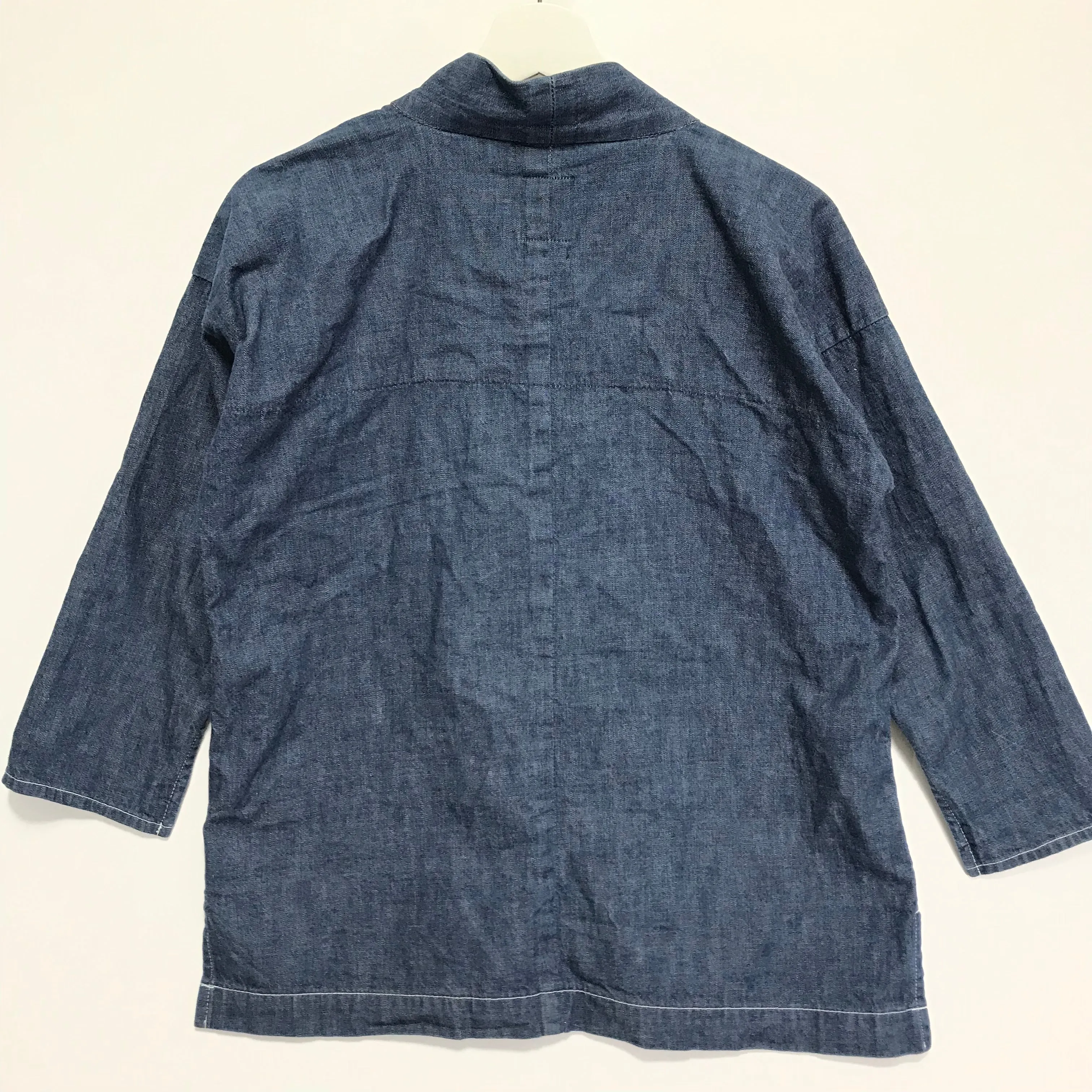 [S] Visvim 15SS Noragi Shirt Indigo One Wash