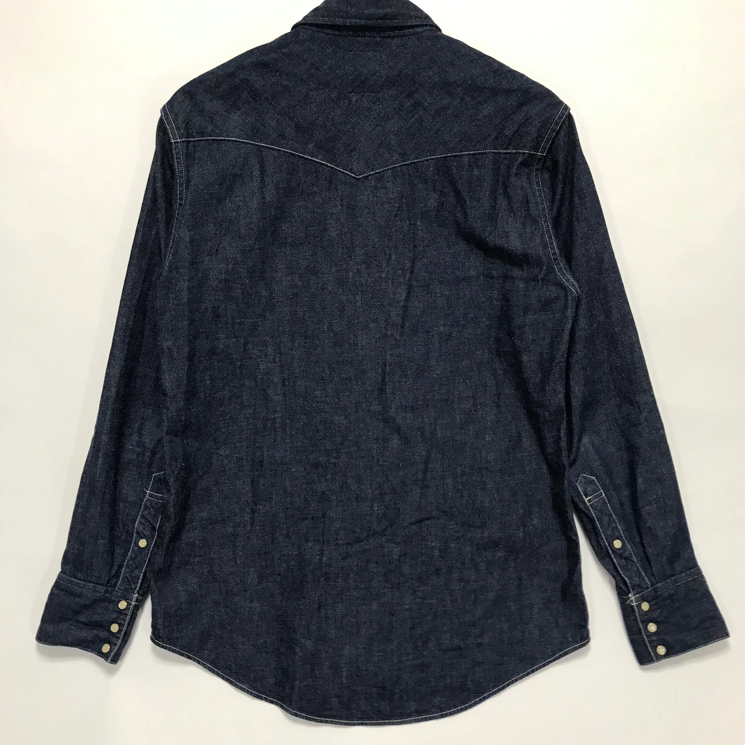 [S] VISVIM SOCIAL SCULPTURE SHIRT L/S UNWASHED