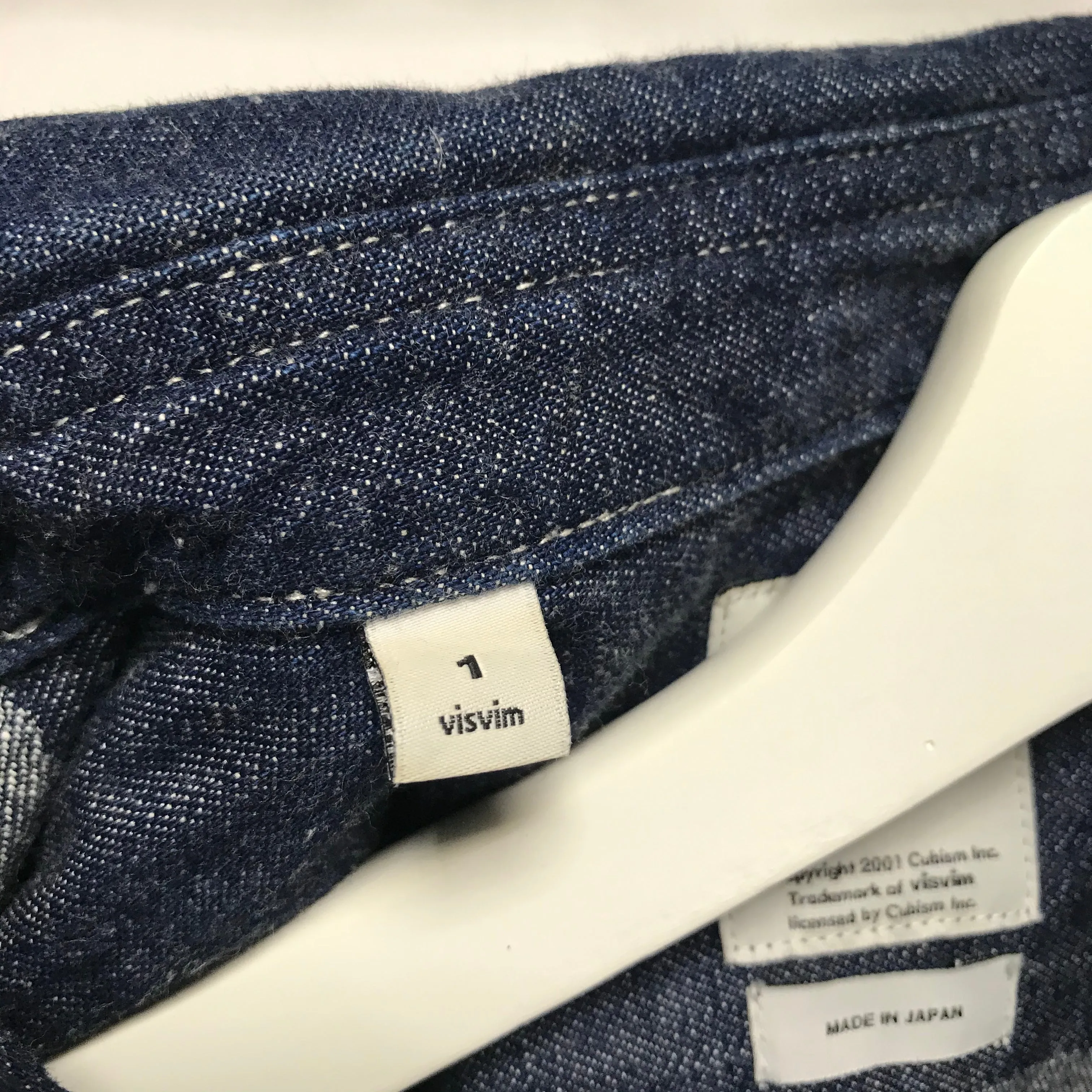[S] VISVIM SOCIAL SCULPTURE SHIRT L/S UNWASHED