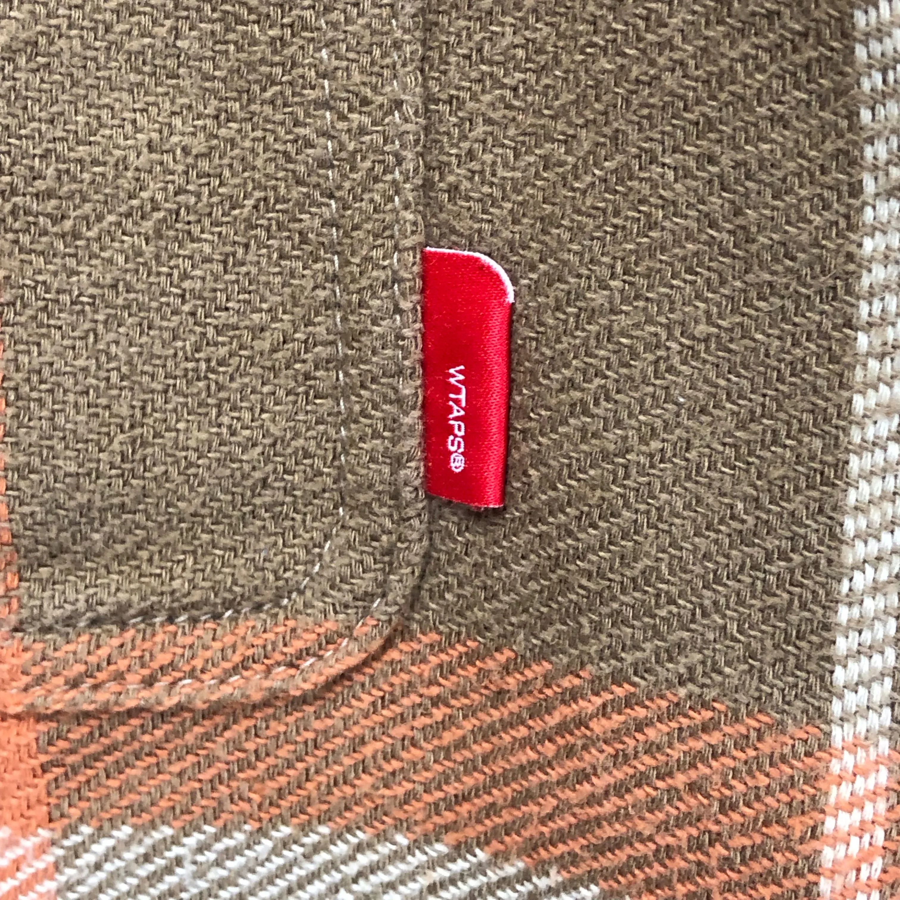 [S] WTaps Union Flannel L/S Shirt Beige S