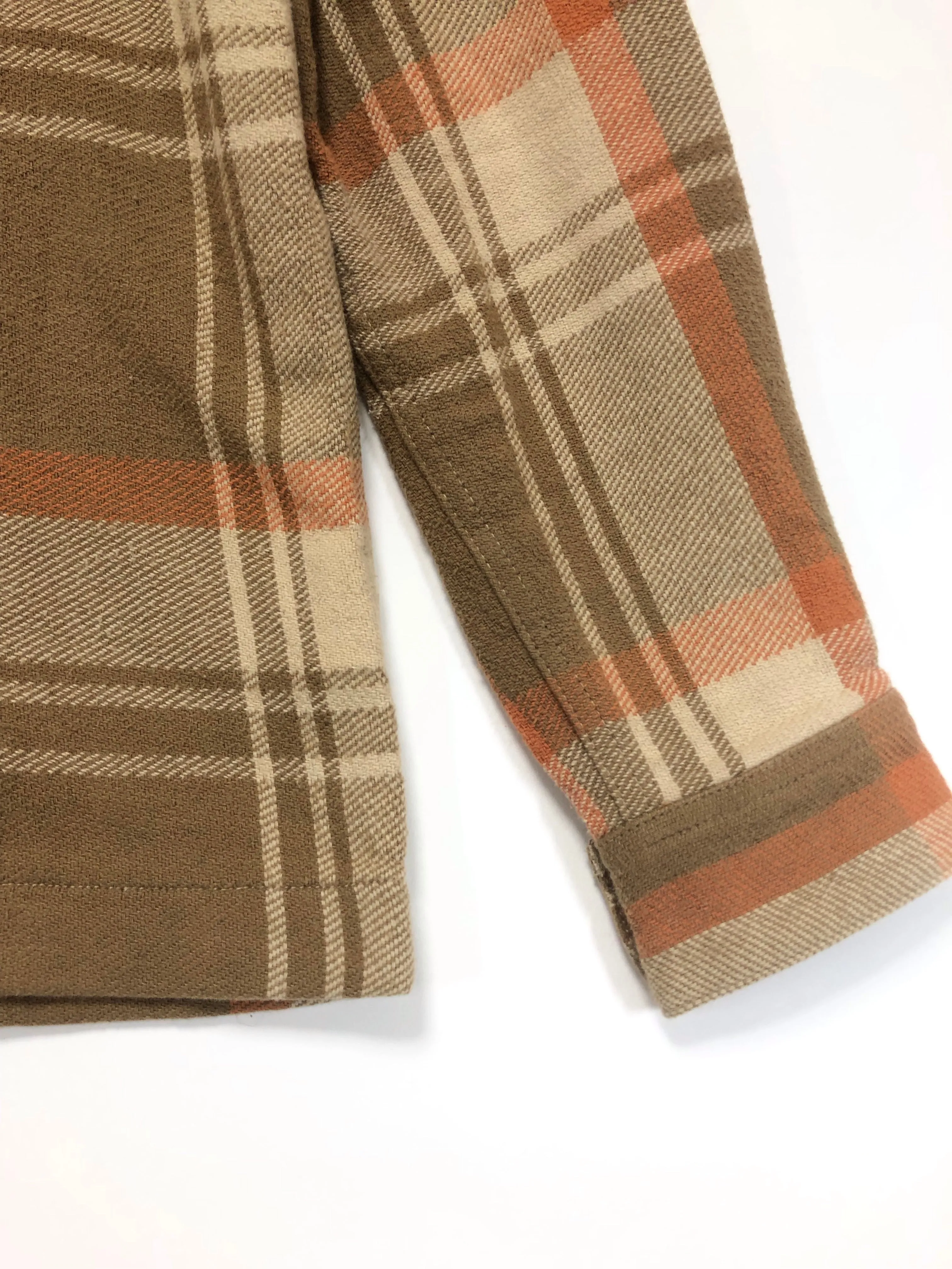[S] WTaps Union Flannel L/S Shirt Beige S