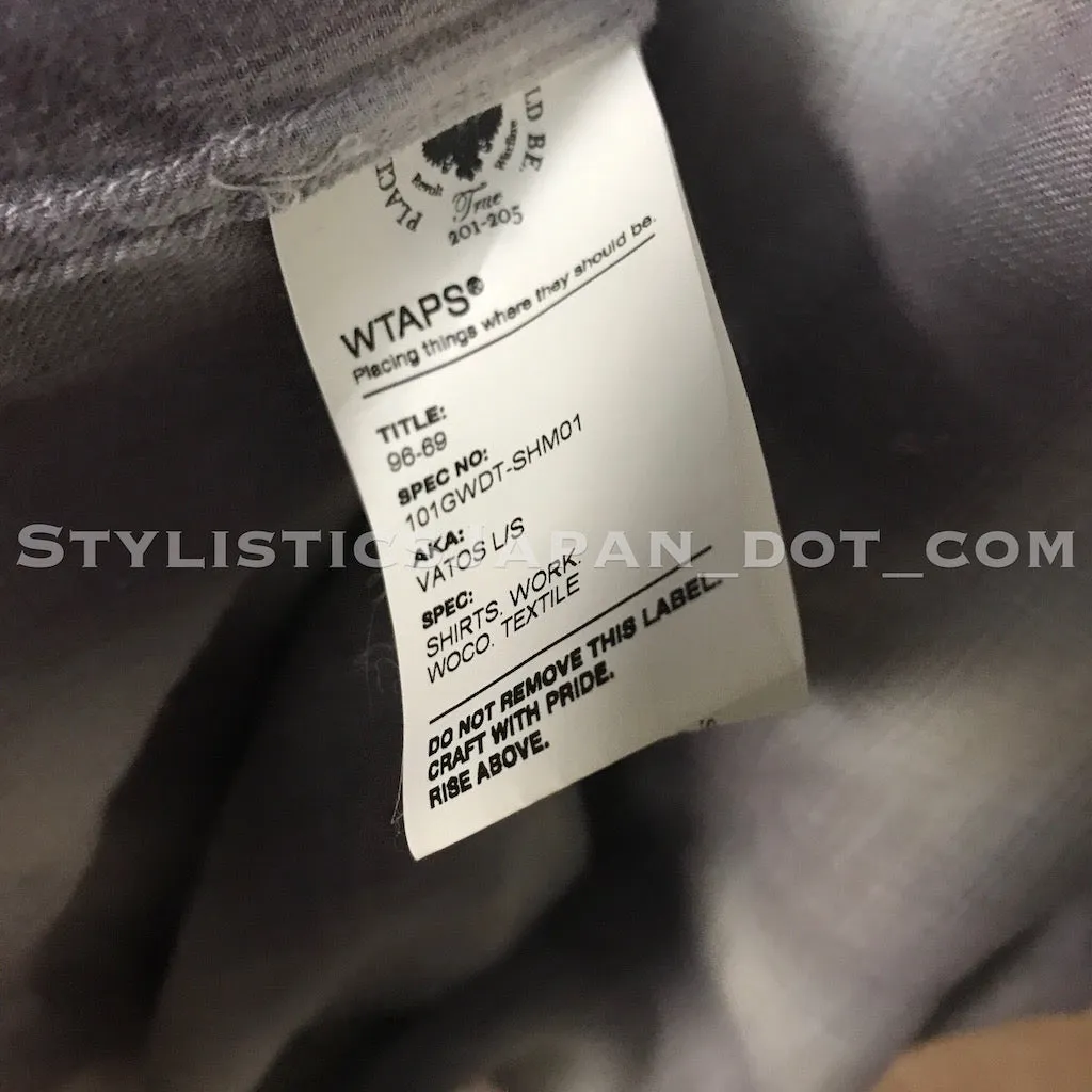 [S] WTaps Vatos L/S Shirt Purple
