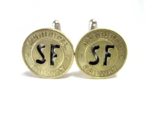 San Francisco Transit Cufflinks