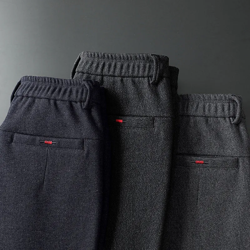 Sebastiano | Slim Fit Pants ( Free Belt)