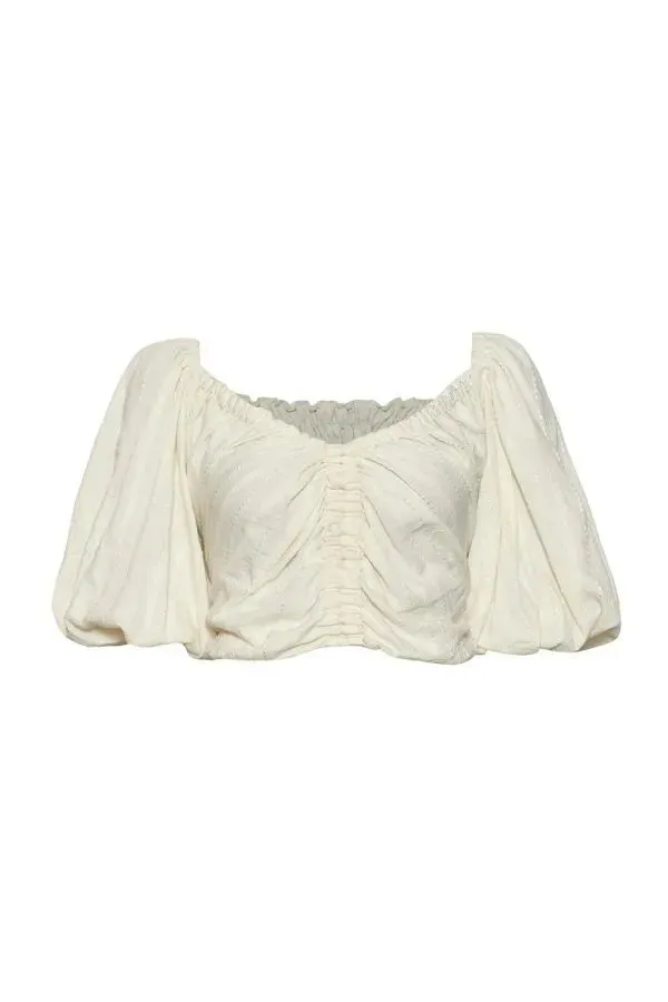 Sevillana Crop Top