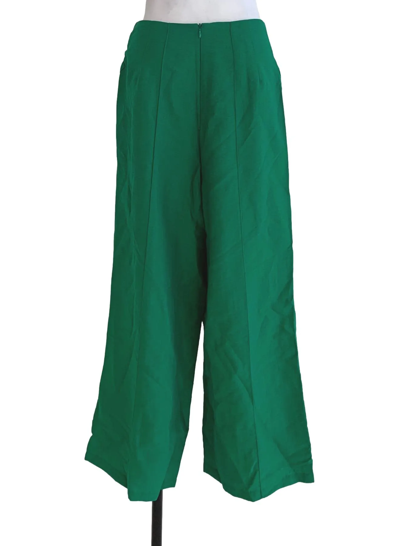 Shamrock Green Plain Formal Pants
