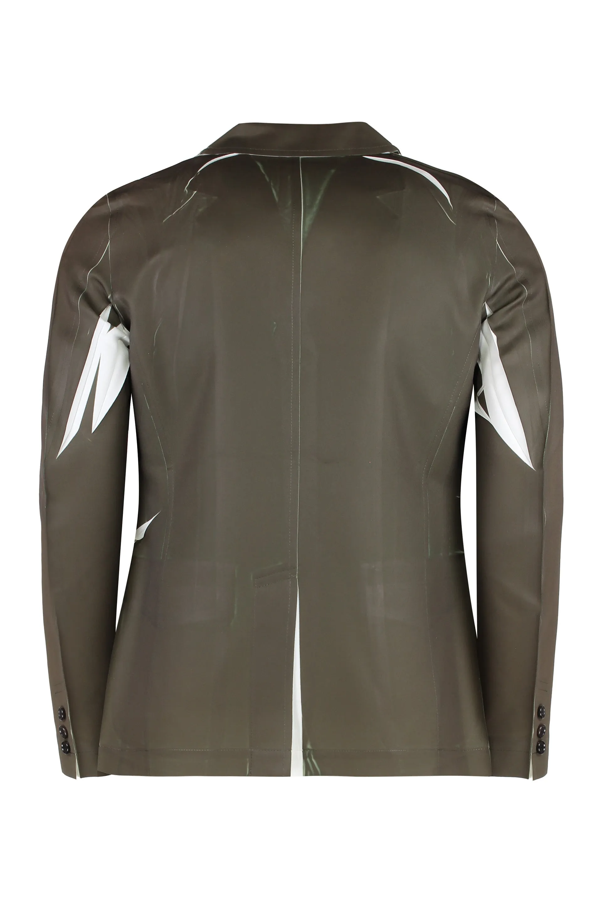 Single-breasted three-button jacket