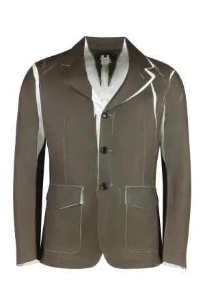 Single-breasted three-button jacket