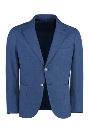 Single-breasted two-button blazer
