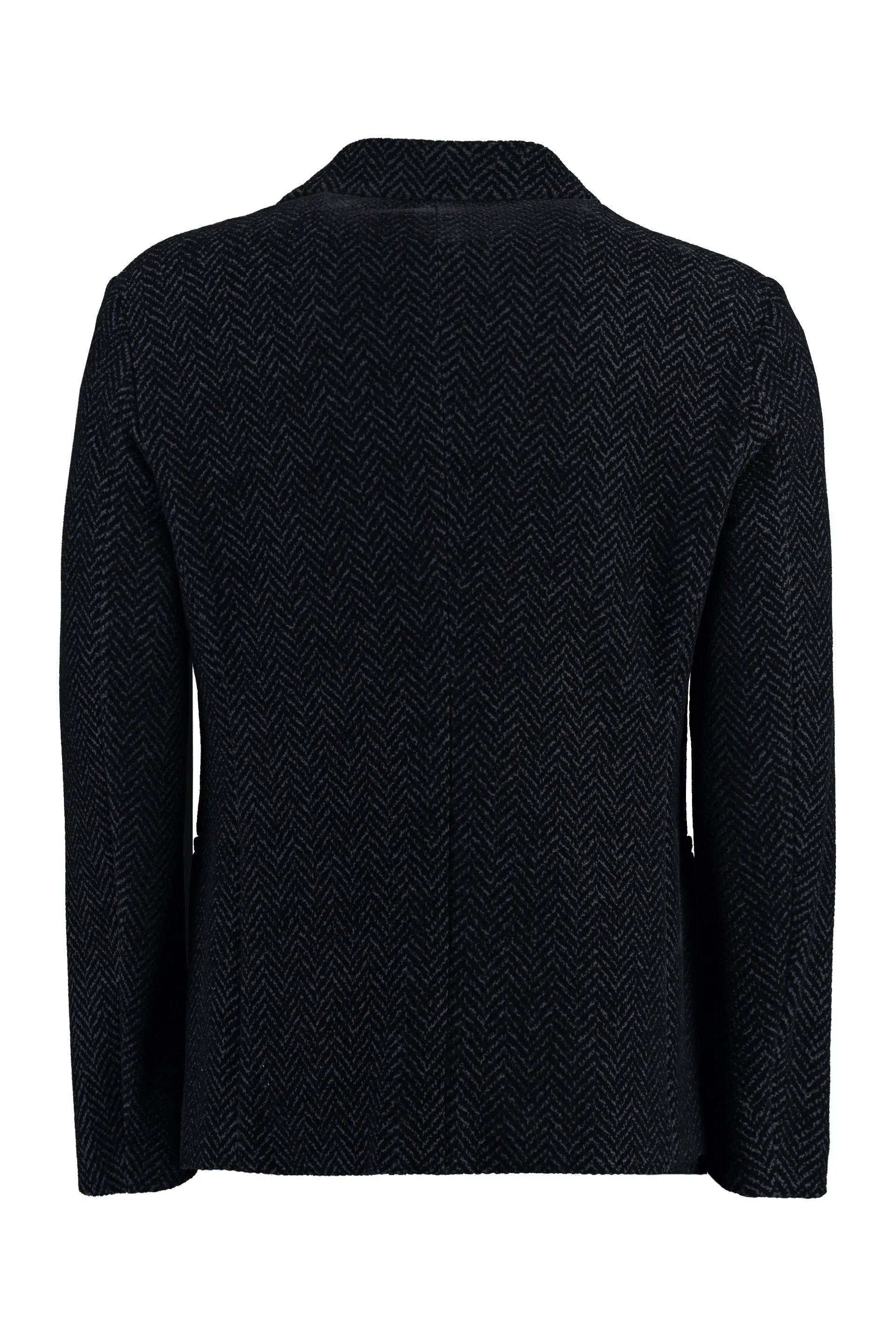 Single-breasted two-button blazer