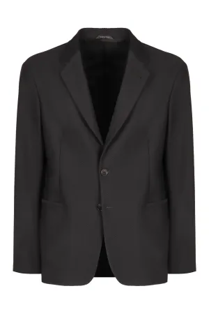 Single-breasted two-button blazer