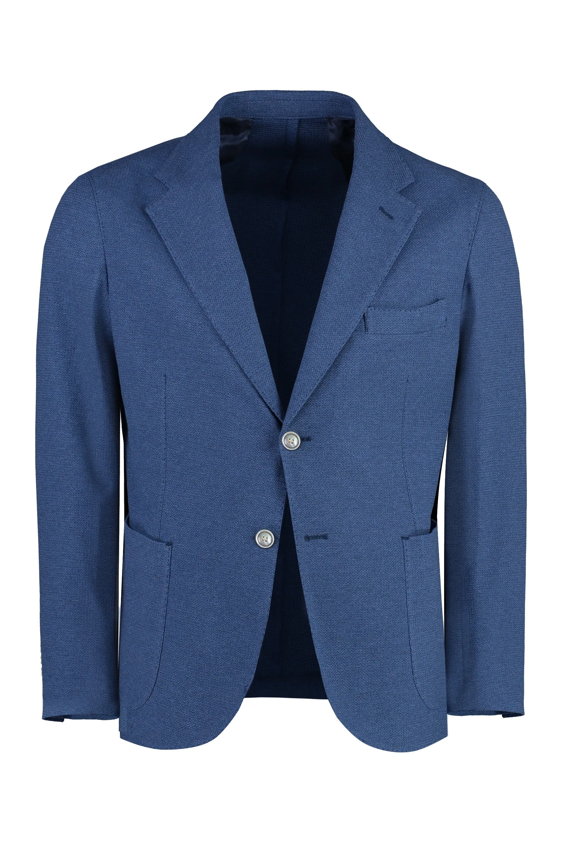 Single-breasted two-button blazer