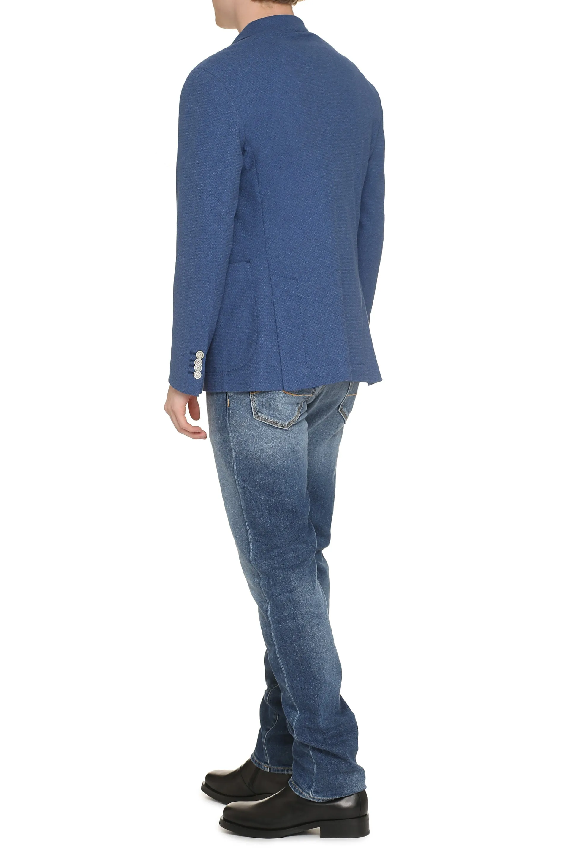 Single-breasted two-button blazer