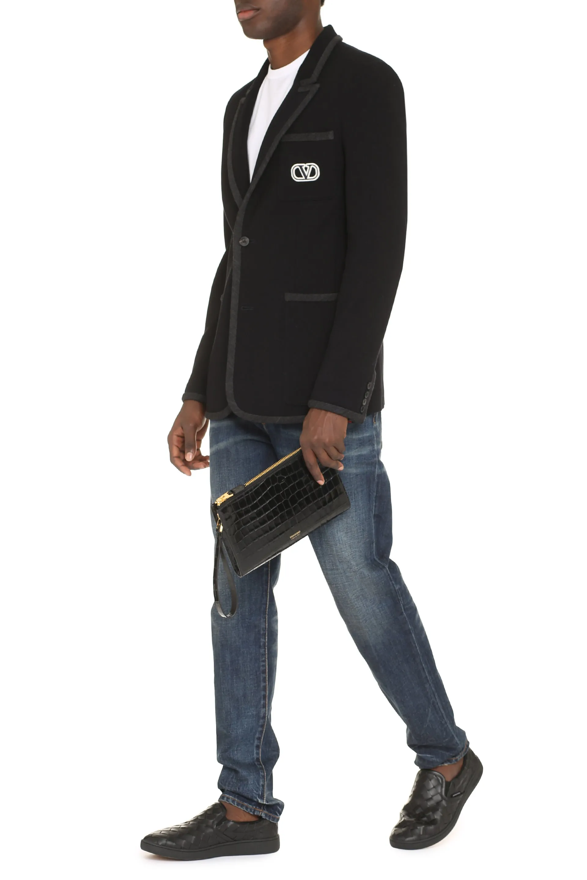 Single-breasted two-button jacket
