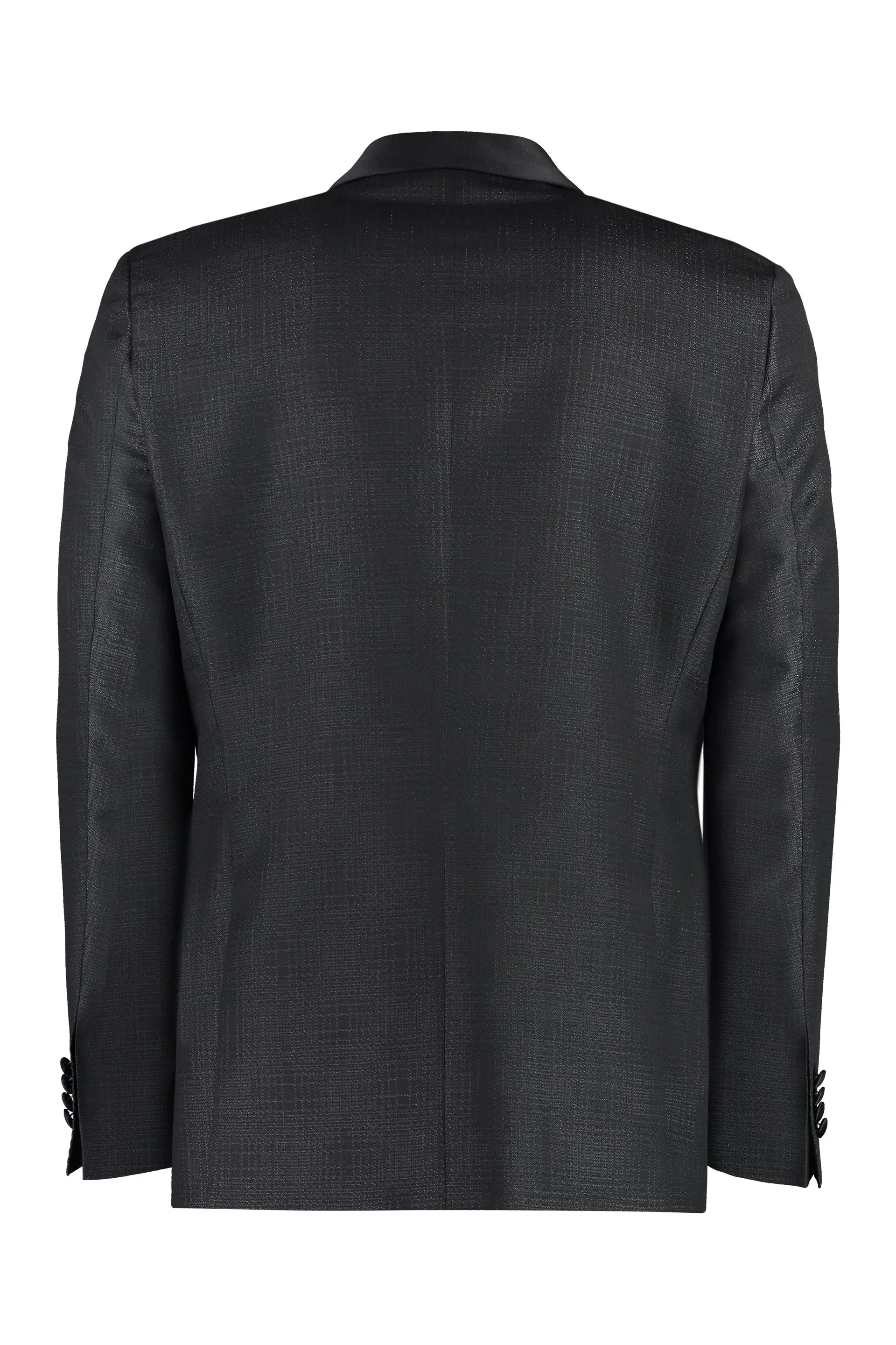 Single-breasted virgin wool jacket