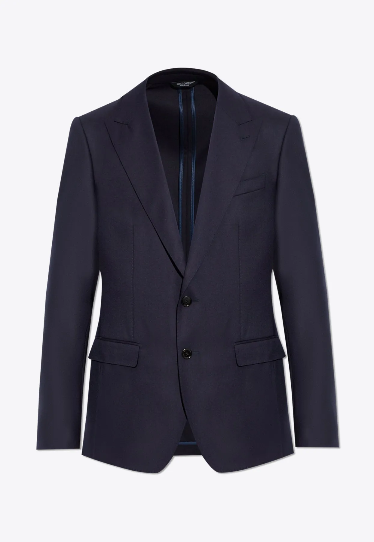 Single-Breasted Wool Blazer