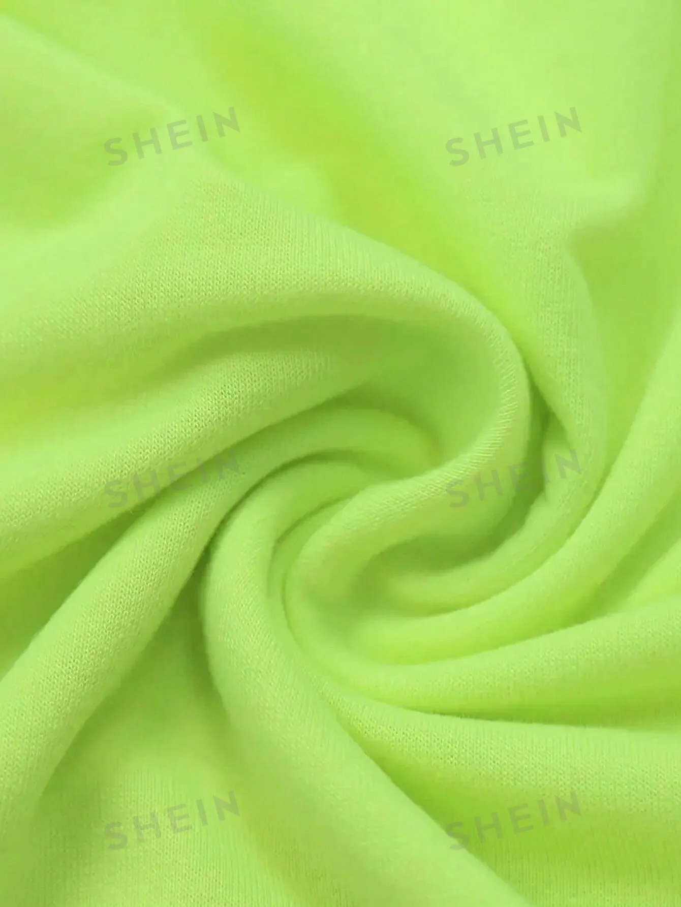 Slayr Women's Fluorescent Green Drop Shoulder Long Sleeve Top And Pants Set