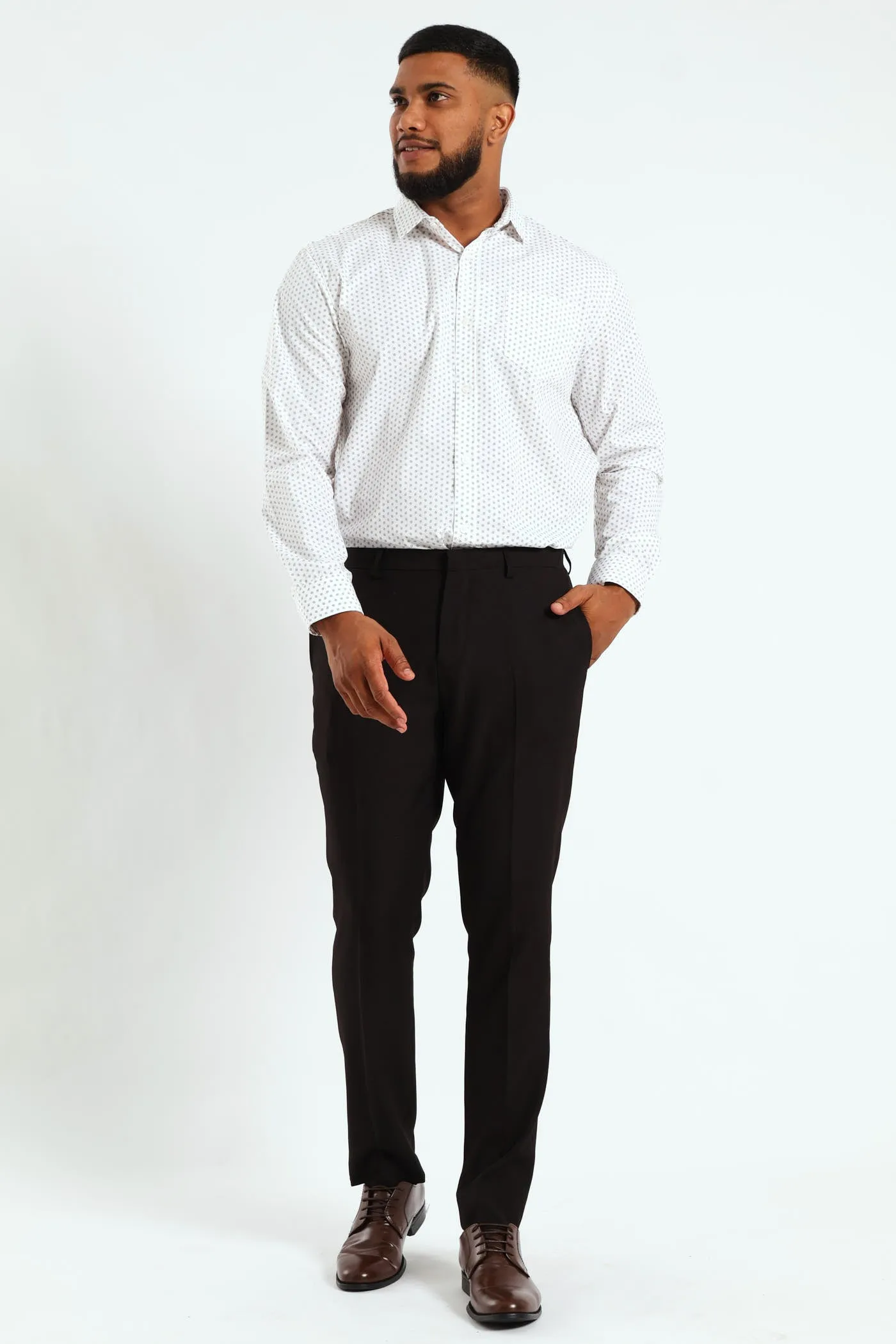 Slim Fit Essential Suit Trouser - Black