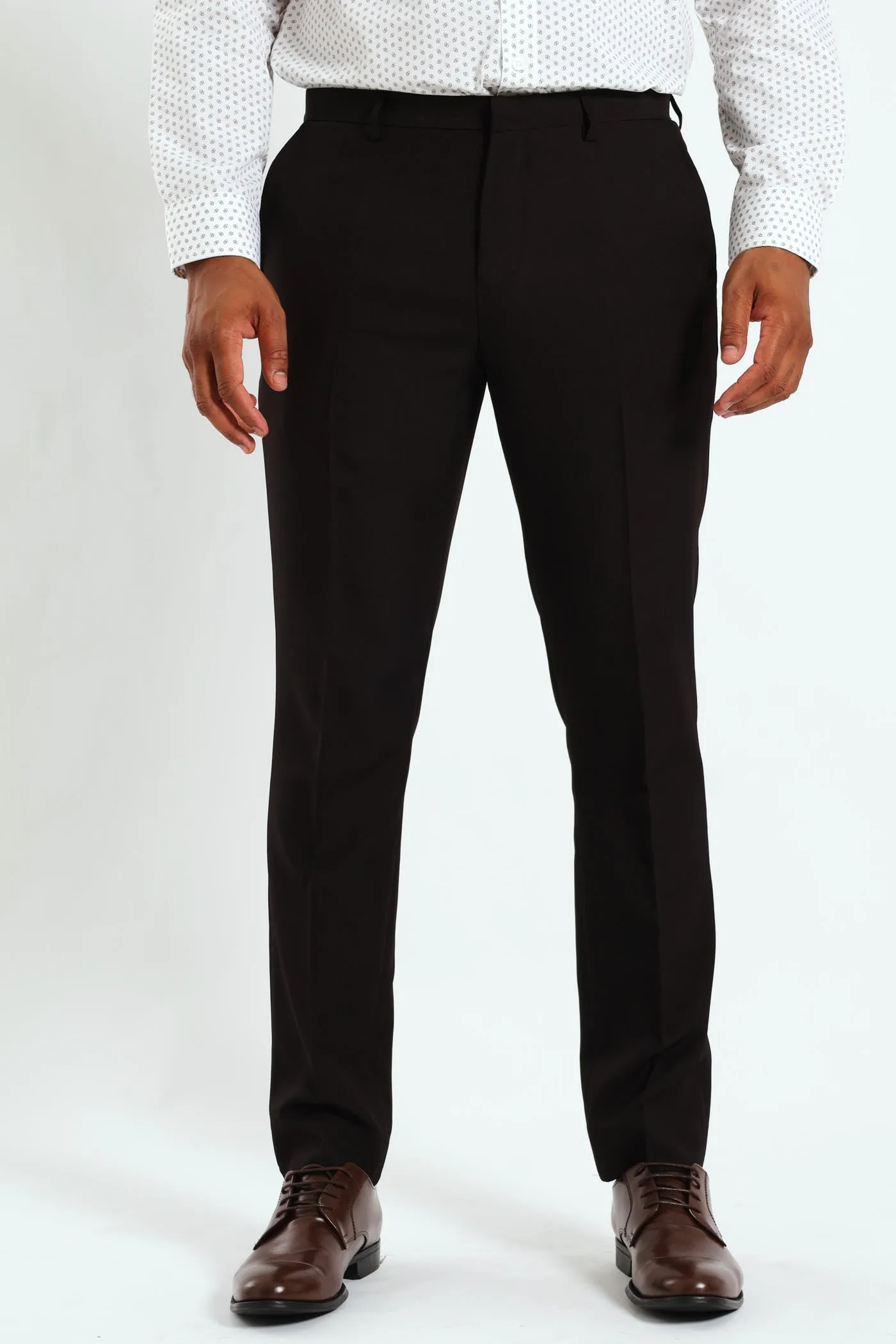 Slim Fit Essential Suit Trouser - Black