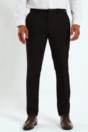 Slim Fit Essential Suit Trouser - Black