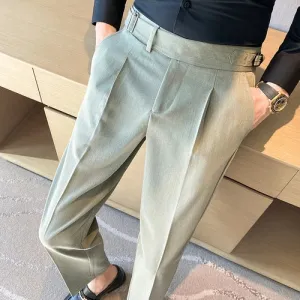 Slim-Fit Herrenhose im britischen Stil 2024