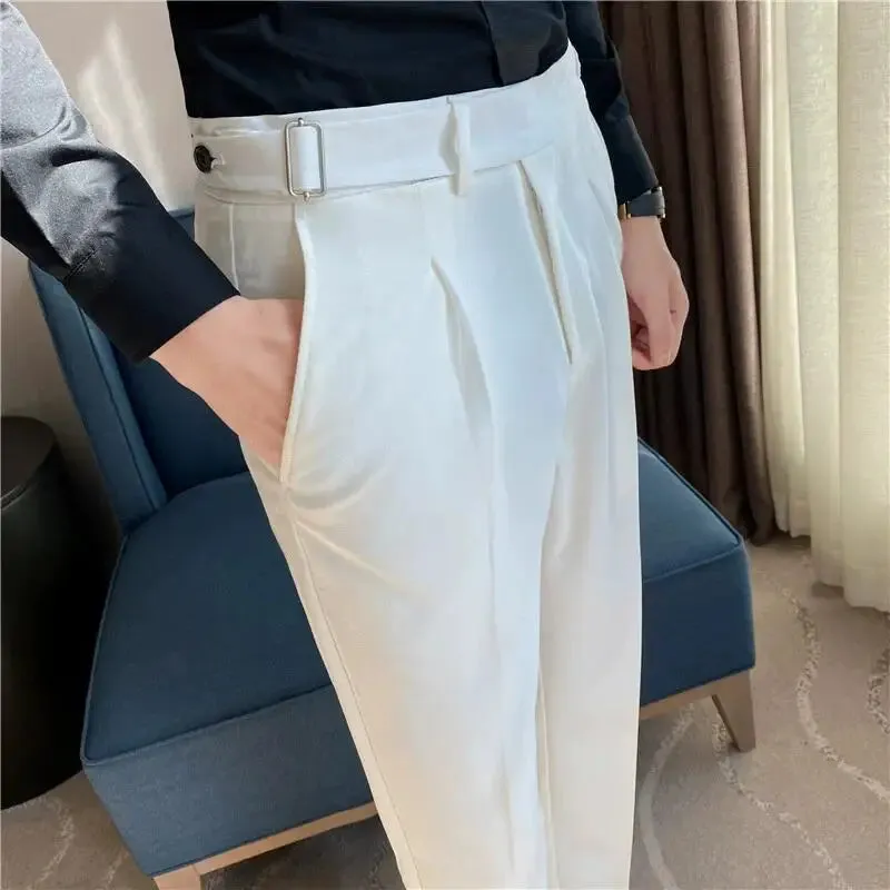 Slim-Fit Herrenhose im britischen Stil 2024