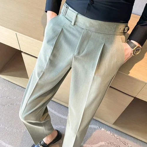 Slim-Fit Herrenhose im britischen Stil 2024