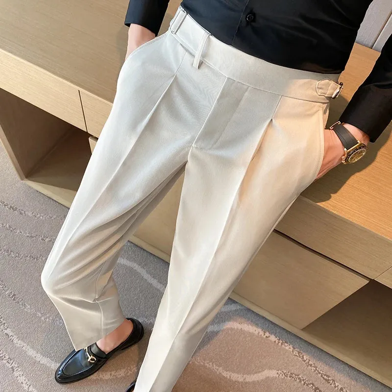 Slim-Fit Herrenhose im britischen Stil 2024