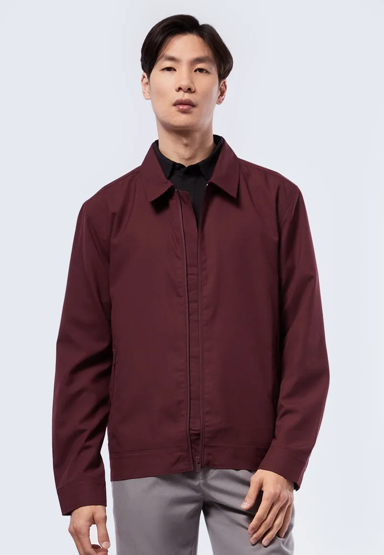 Slim Fit Jacket with Collar