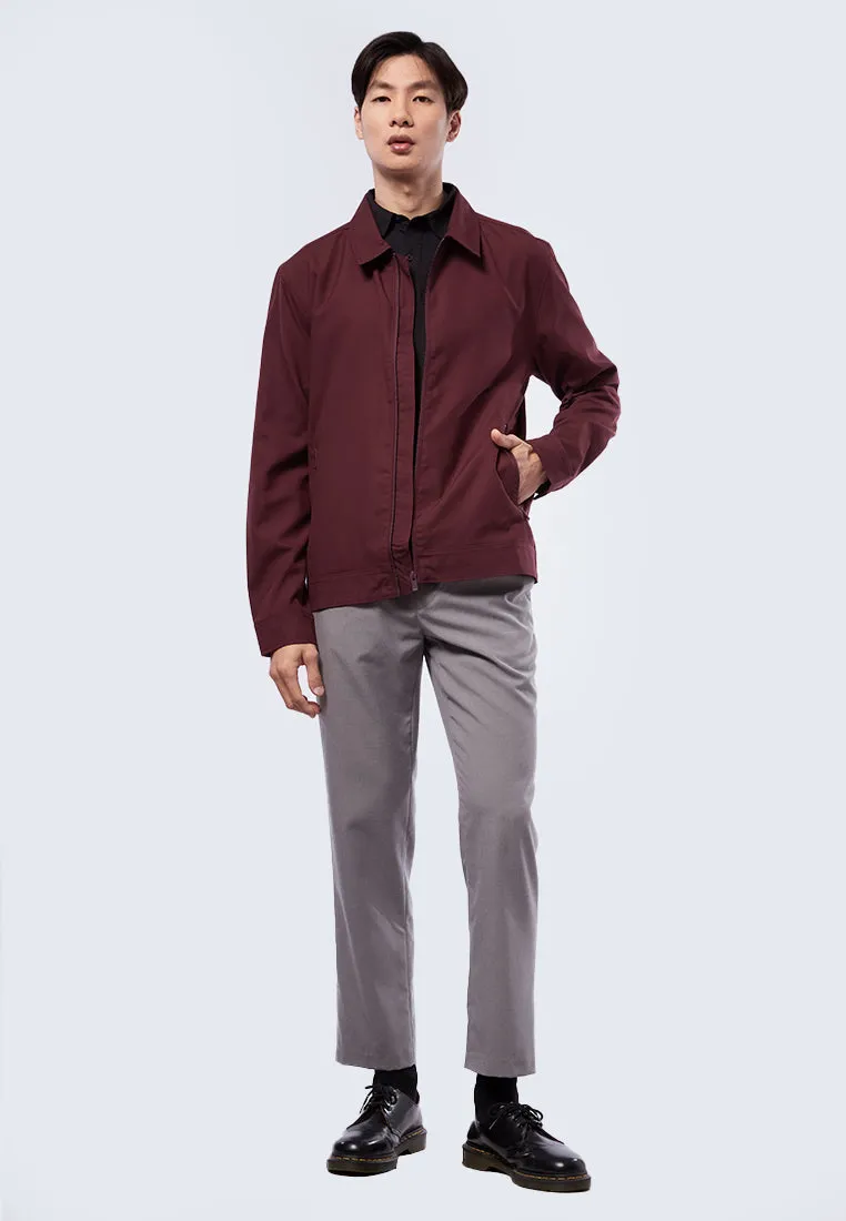 Slim Fit Jacket with Collar