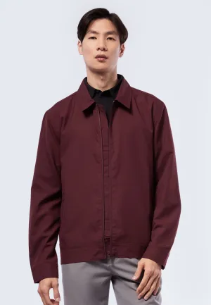 Slim Fit Jacket with Collar